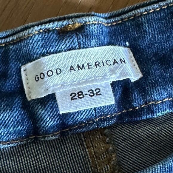 GOOD AMERICAN ALWAYS FITS GOOD LEGS SKINNY JEANS | INDIGO450 size 28-32 - Picture 6 of 9